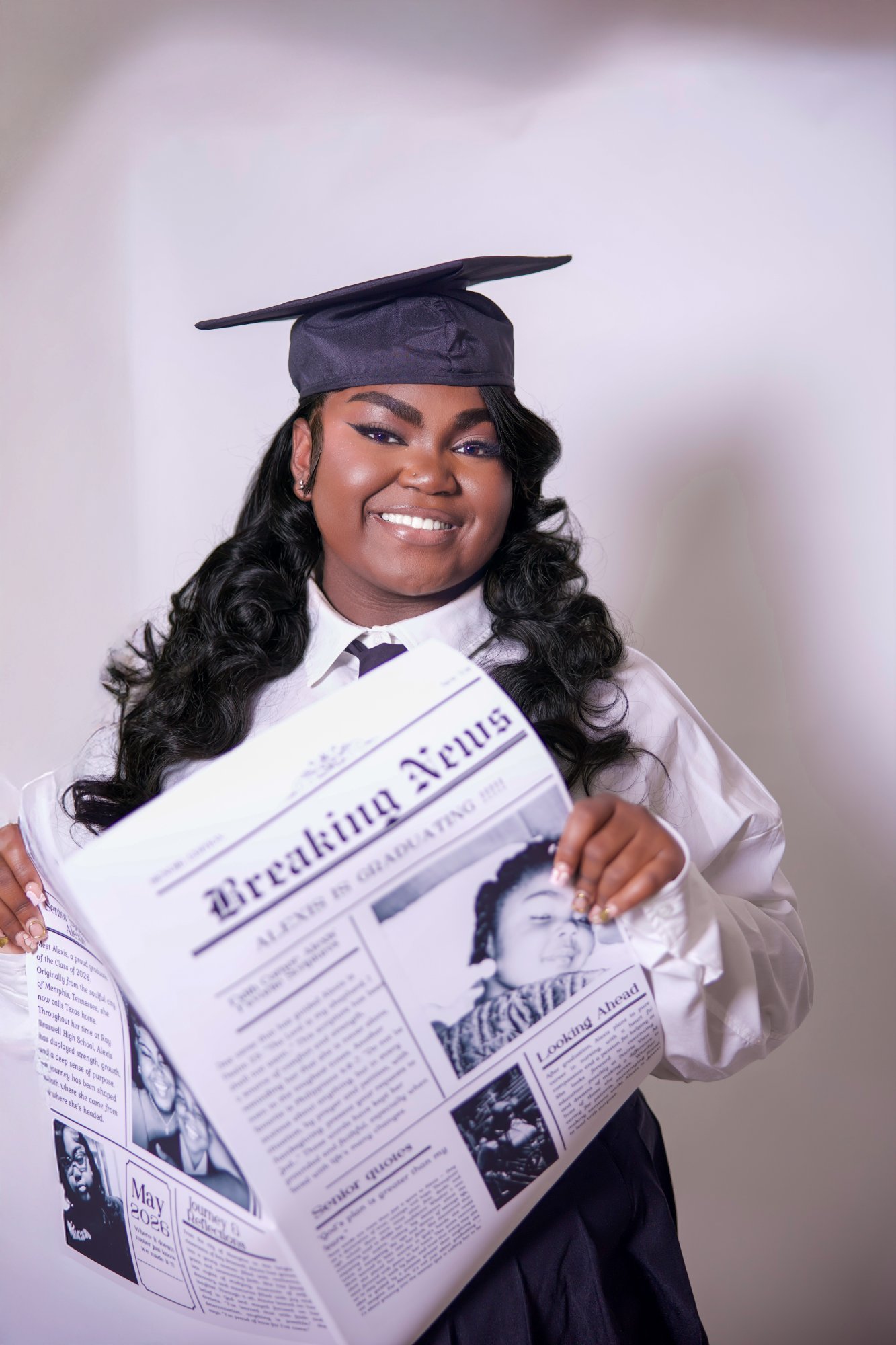 Graduation portrait